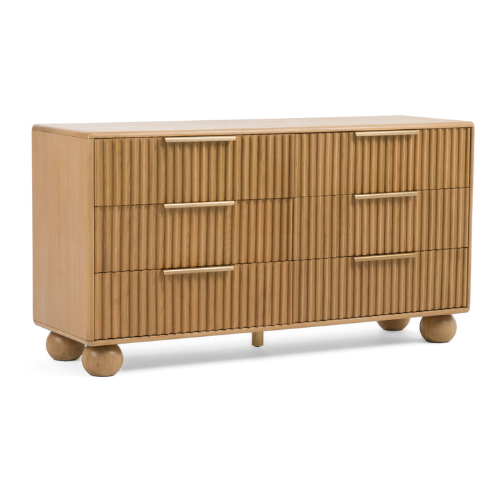 Winters - Modern Natural Oak Dresser - View 3