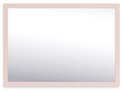 Wistenpine Bedroom Mirror - Pink Mirror modern furniture Contempo Furniture