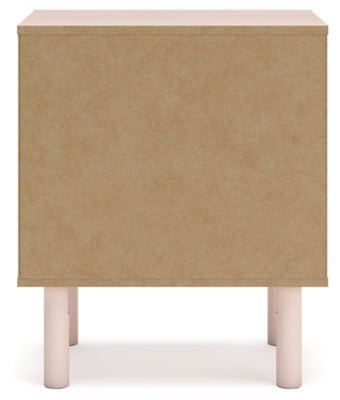 Wistenpine Nightstand - Pink Nightstand modern furniture Contempo Furniture