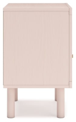 Wistenpine Nightstand - Pink Nightstand modern furniture Contempo Furniture