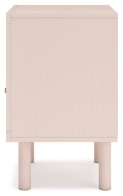Wistenpine Nightstand - Pink Nightstand modern furniture Contempo Furniture