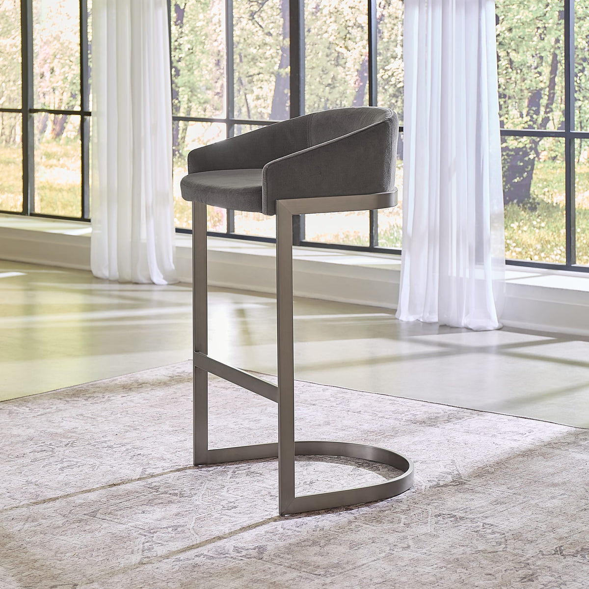 Oxford Bar Stool in Mocha
