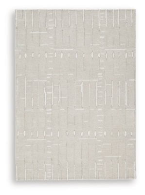 Wolbert 5' x 7' Area Rug - Light Brown Area Rug modern furniture Contempo Furniture