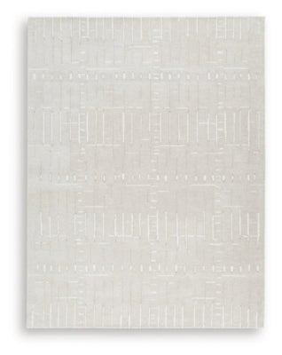 Wolbert 7'8" x 10' Area Rug - Light Brown Area Rug modern furniture Contempo Furniture