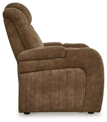 Wolfridge Power Recliner - Dark Brown Reclining Chair modern furniture Contempo Furniture