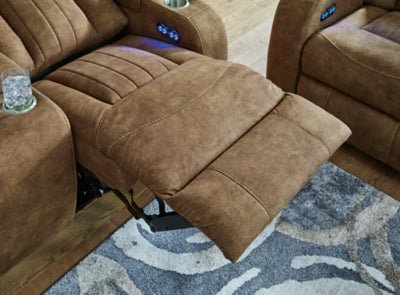 Wolfridge Power Recliner - Dark Brown Reclining Chair modern furniture Contempo Furniture
