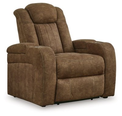 Wolfridge Power Recliner - Dark Brown Reclining Chair modern furniture Contempo Furniture