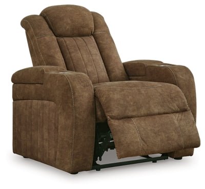 Wolfridge Power Recliner - Dark Brown Reclining Chair modern furniture Contempo Furniture