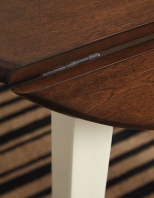 Woodanville Dining Drop Leaf Table - Light Brown Dining Table modern furniture Contempo Furniture
