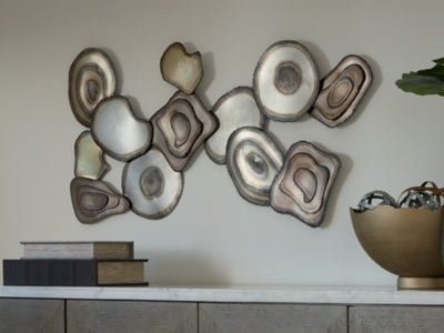 Worthman Wall Decor - Dark Gray Wall Decor modern furniture Contempo Furniture
