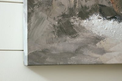 Worthner Wall Art - Gray Canvas Art modern furniture Contempo Furniture