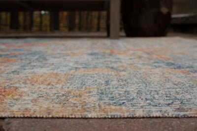 Wraylen 5'3" x 7' Rug - Pearl Silver Indoor/Outdoor Rug modern furniture Contempo Furniture