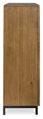 Wrenridge Accent Cabinet - Dark Brown Accent Cabinet modern furniture Contempo Furniture