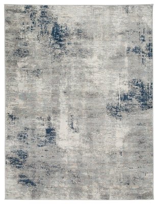 Wrenstow 7'10" x 10'3" Rug - Gray Accent Rug modern furniture Contempo Furniture