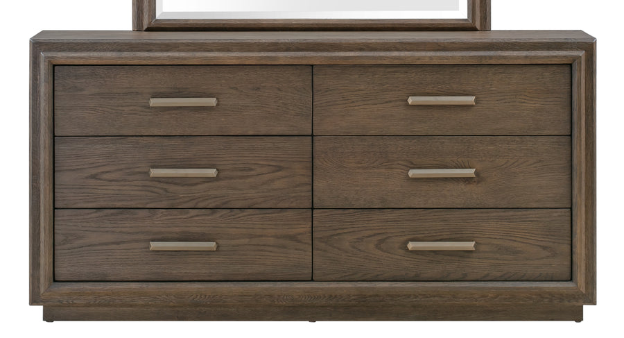 Modus Furniture Gbca82A Lawson Six Drawer Wood Dresser In Big Bear Brown 2024