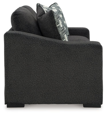 Wryenlynn Loveseat - Black Stationary Loveseat modern furniture Contempo Furniture
