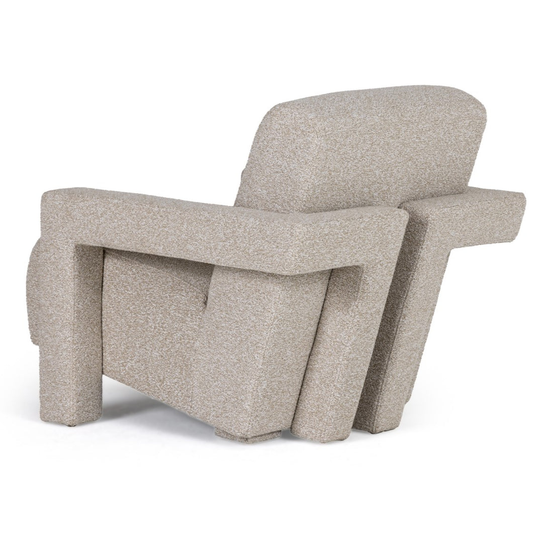 Wylie - Modern Beige Fabric Accent Chair