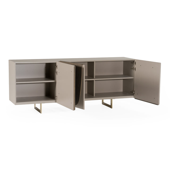 Wynetta - Modern Grey Ash Buffet