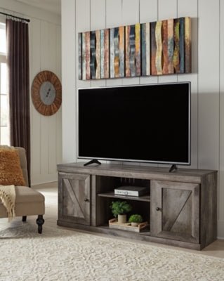 Wynnlow 60" TV Stand - Gray TV Stand modern furniture Contempo Furniture