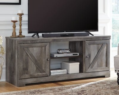 Wynnlow 63" TV Stand - Gray TV Stand modern furniture Contempo Furniture