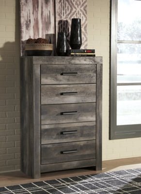 Wynnlow Chest of Drawers - Gray Accent Chest modern furniture Contempo Furniture