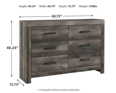 Wynnlow Dresser - Gray Dresser modern furniture Contempo Furniture