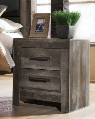 Wynnlow Nightstand - Gray Accent Nightstand modern furniture Contempo Furniture