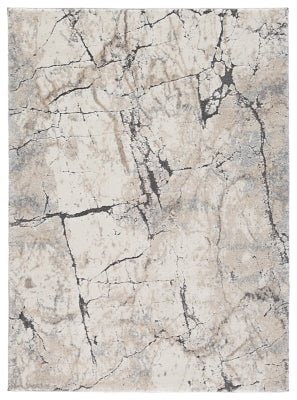 Wyscott 5'3" x 7'3" Rug - Gray Accent Rug modern furniture Contempo Furniture