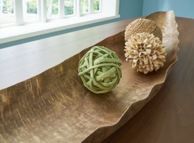 Wystenburg Tray - Gold Trays modern furniture Contempo Furniture