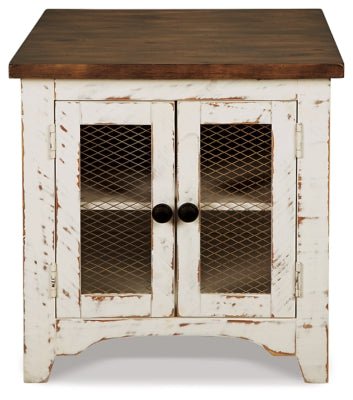 Wystfield End Table - Light Brown End Table modern furniture Contempo Furniture