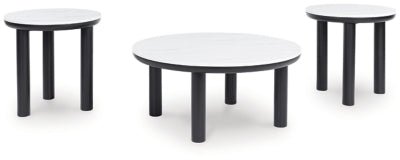 Xandrum Table (Set of 3) - Black | Ashley Furniture