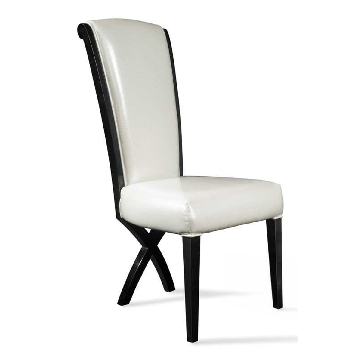 Xena - Transitional X-Leg Dining Chair