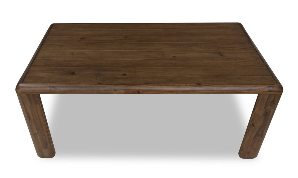 Xolani Rectangular Acacia Wood Leg Table in Impala