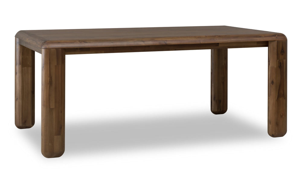 Xolani Rectangular Acacia Wood Leg Table in Impala