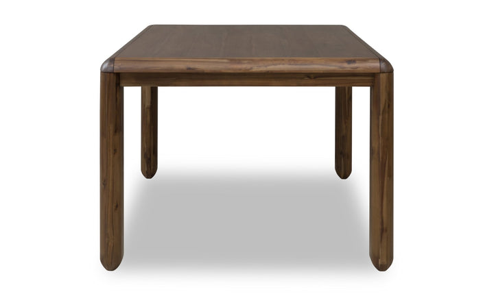 Xolani Rectangular Acacia Wood Leg Table in Impala Table modern furniture Contempo Furniture