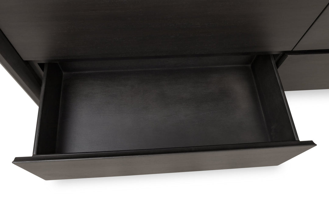 Xolani Six Drawer Acacia Wood Dresser in Jaguar Dresser modern furniture Contempo Furniture