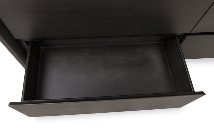 Xolani Six Drawer Acacia Wood Dresser in Jaguar Dresser modern furniture Contempo Furniture