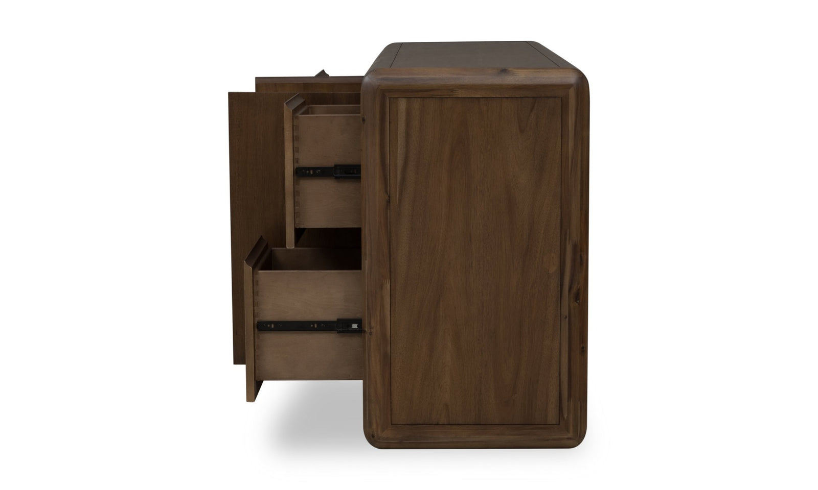 Xolani Two Door Four Drawer Acacia Wood Sideboard in Impala Sideboard modern furniture Contempo Furniture