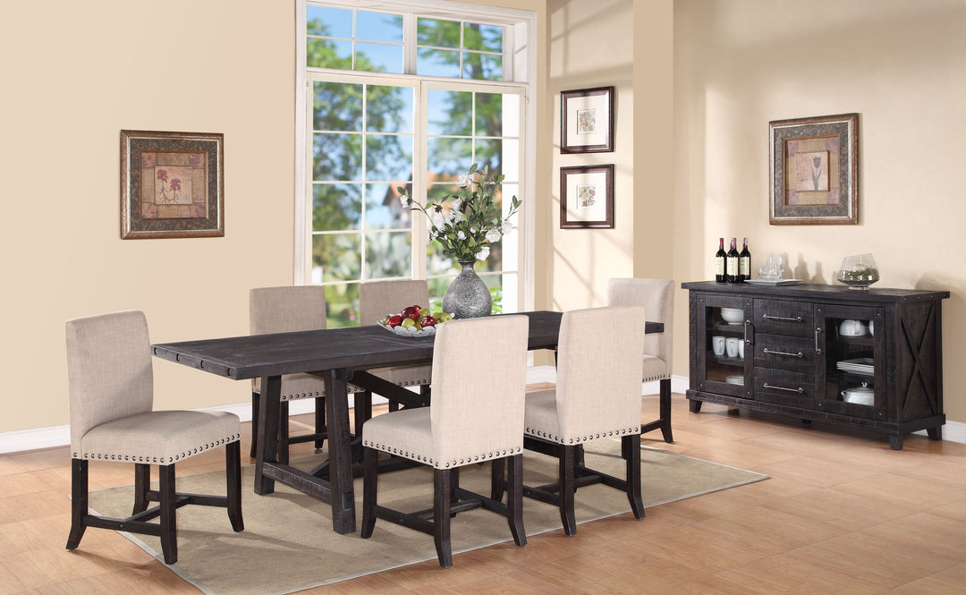 Modus Furniture 7Yc961 Yosemite Solid Wood Rectangular Extension Table