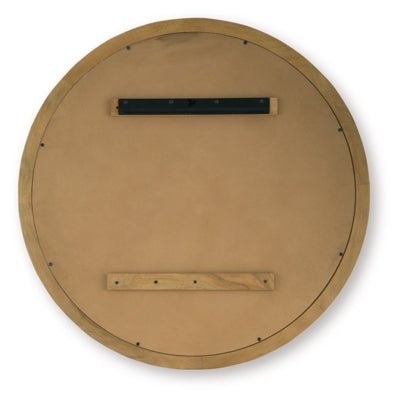 Yadiel Accent Mirror - Light Brown Accent Mirror modern furniture Contempo Furniture