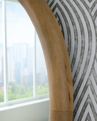Yadiel Accent Mirror - Light Brown Accent Mirror modern furniture Contempo Furniture