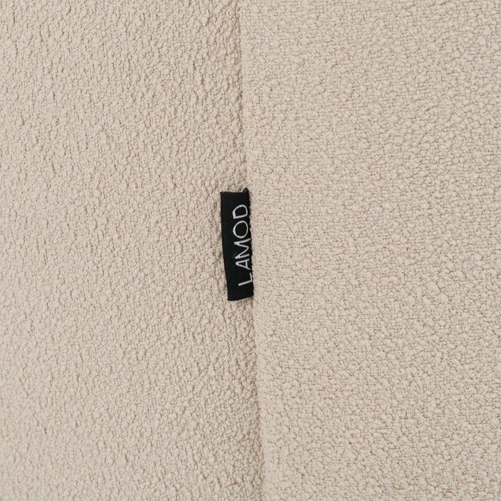 Yolonda - Modern Beige Fabric Bed