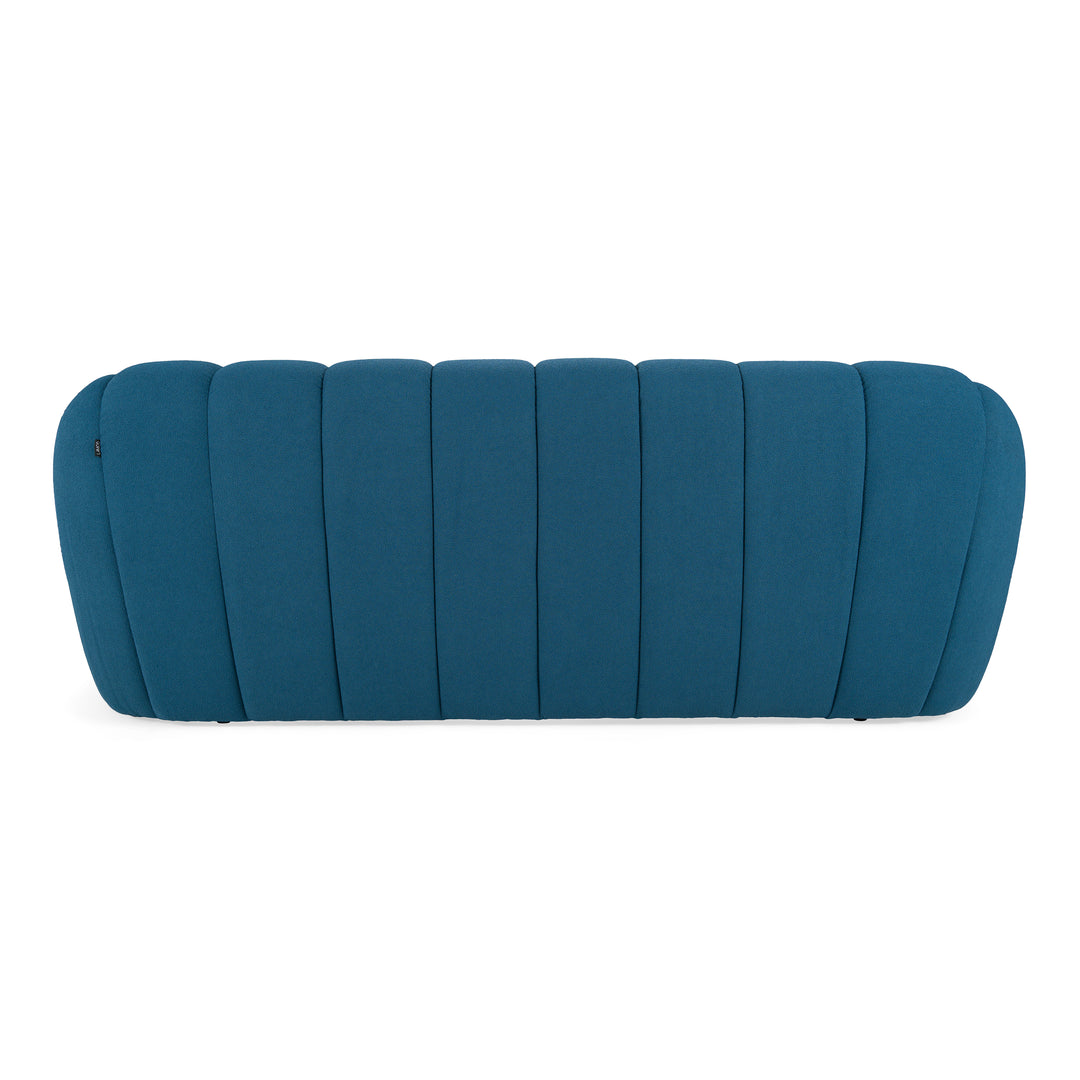 Yolonda - Modern Dark Teal Fabric Bed