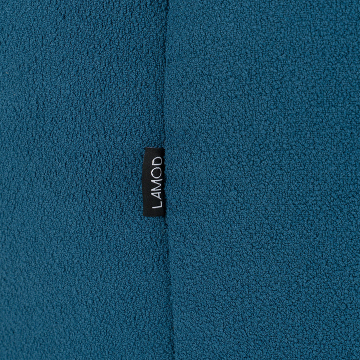 Yolonda - Modern Dark Teal Fabric Bed