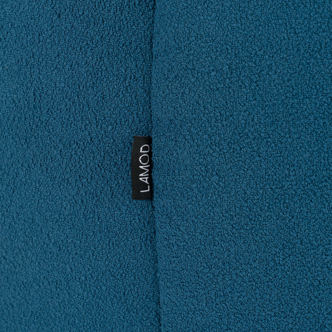 Yolonda - Modern Dark Teal Fabric Bed