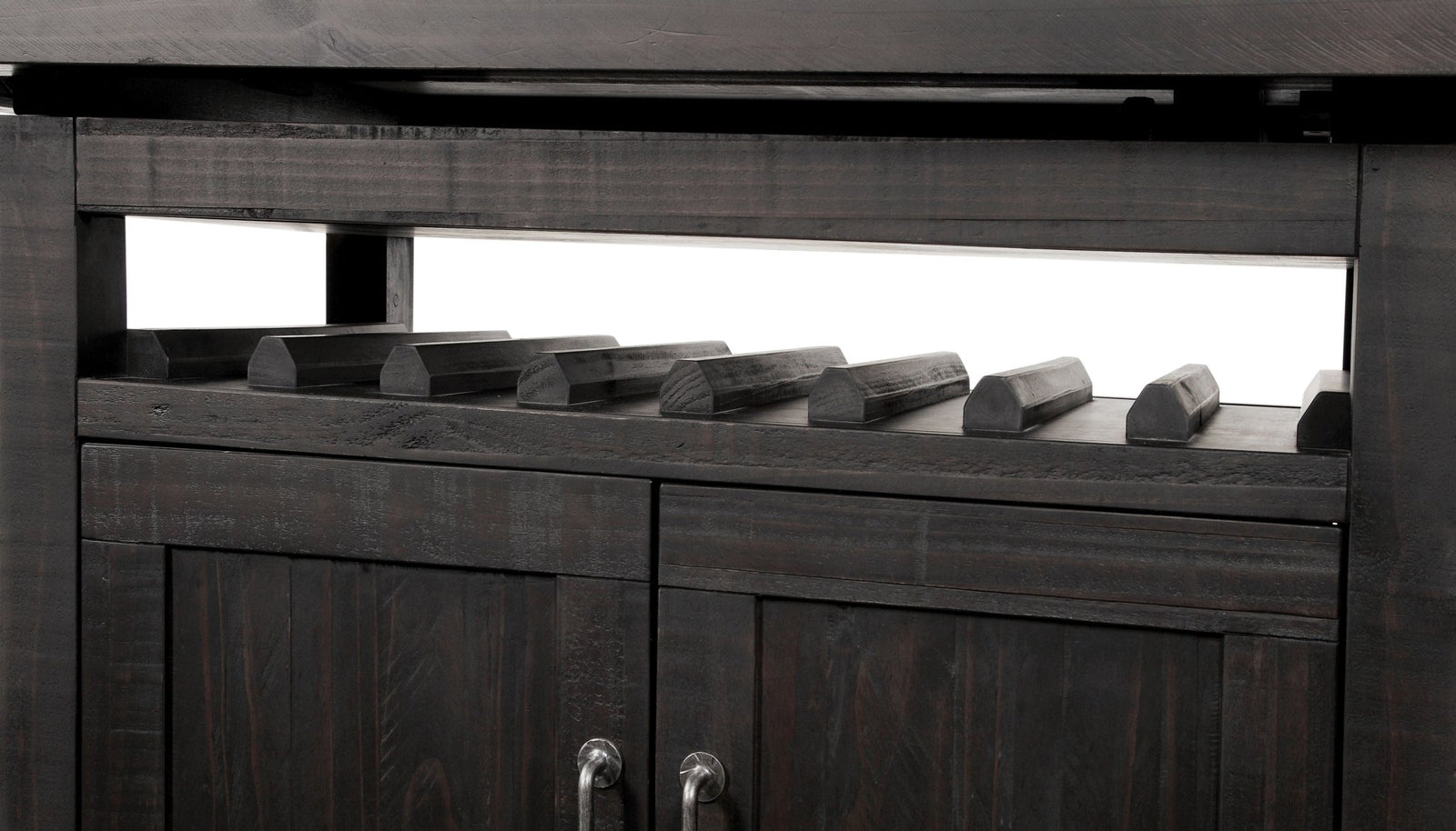 Yosemite Counter Height Rectangular Extension Table in Cafe Counter Table modern furniture Contempo Furniture