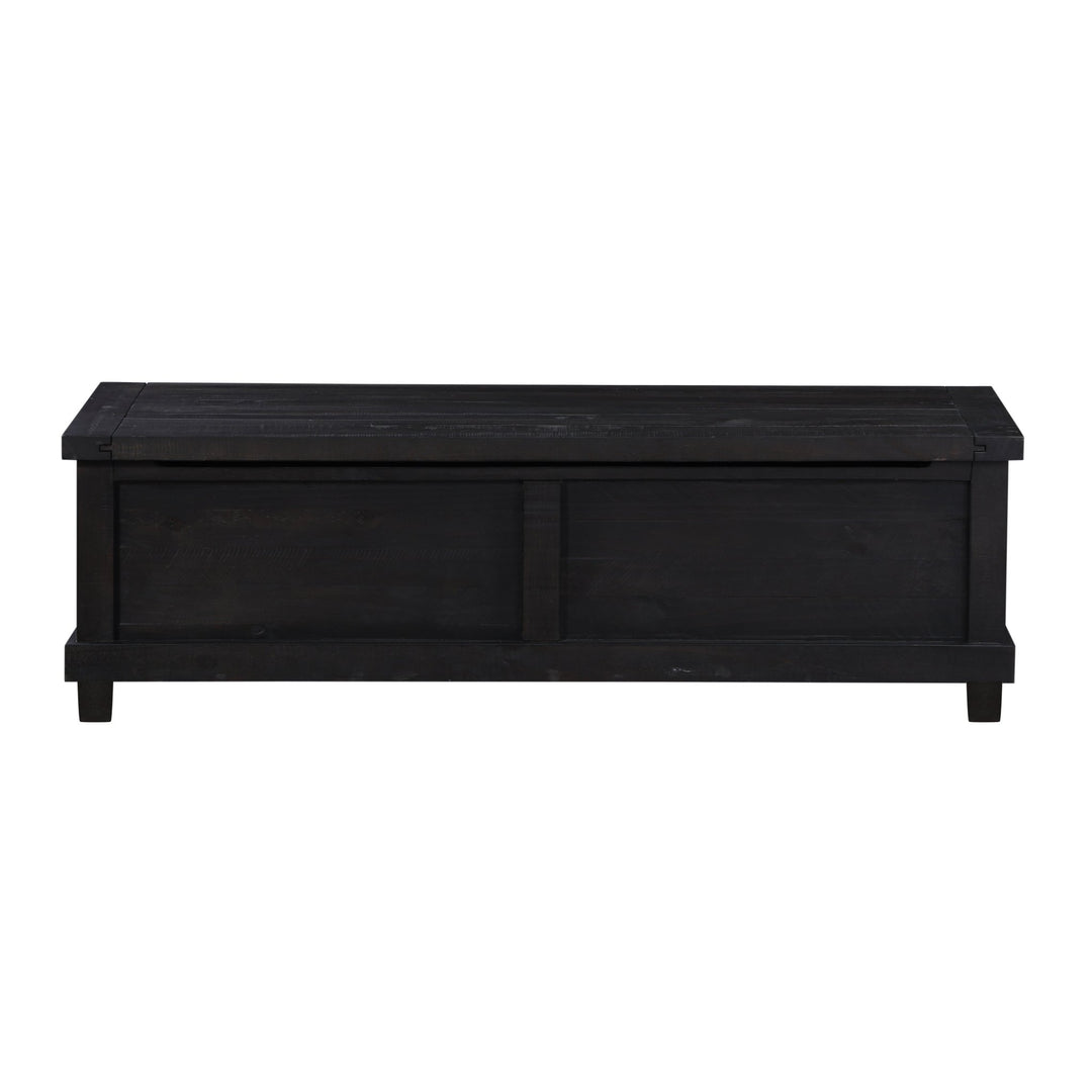 Yosemite Solid Wood Blanket Box in Cafe Benches modern furniture Contempo Furniture
