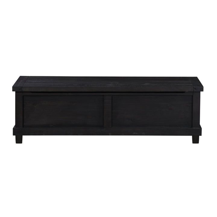 Yosemite Solid Wood Blanket Box in Cafe Benches modern furniture Contempo Furniture