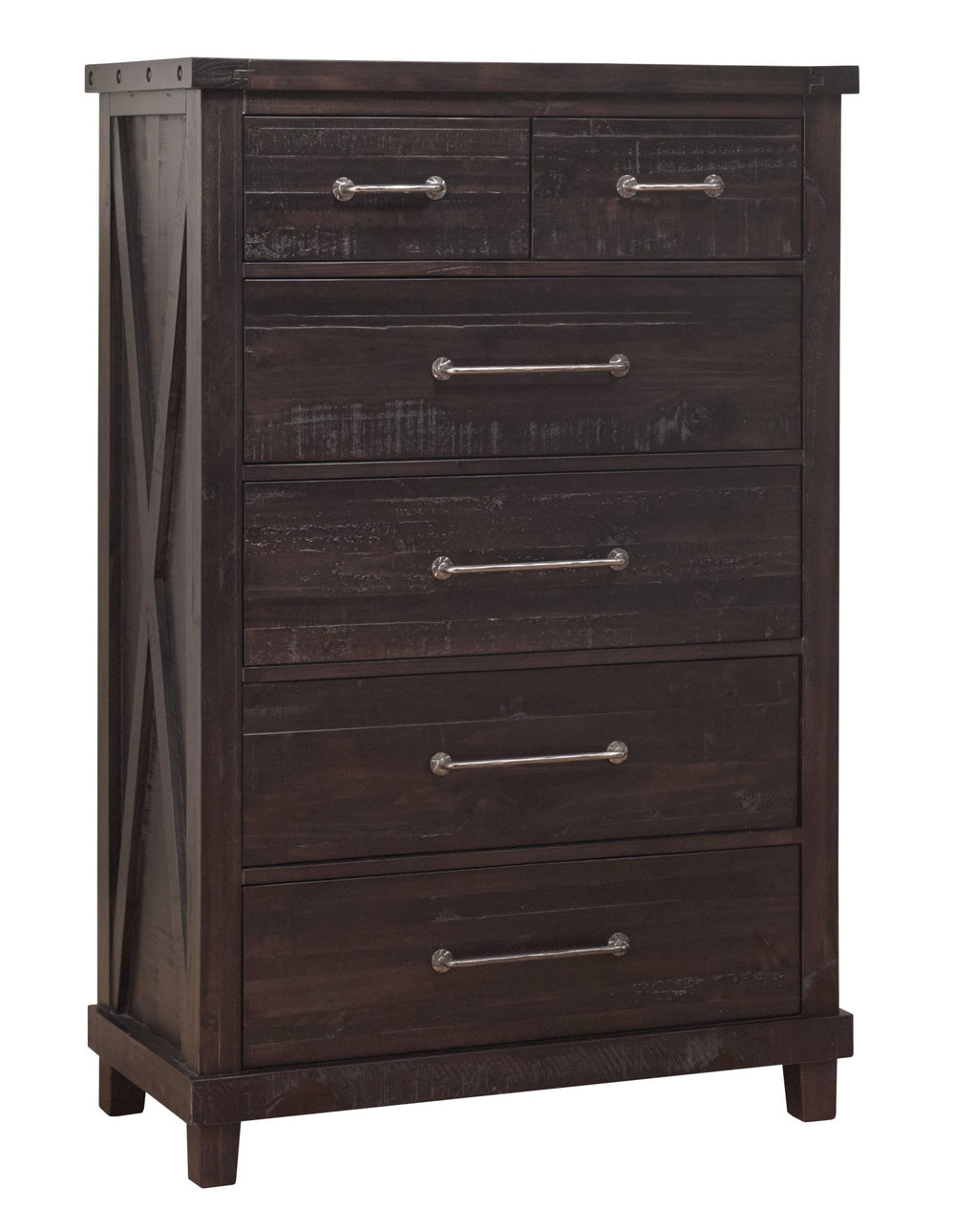 Yosemite Solid Wood Chest in Cafe Chest modern furniture Contempo Furniture