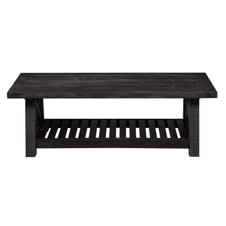 Yosemite Solid Wood Coffee Table in Cafe Coffee Table modern furniture Contempo Furniture